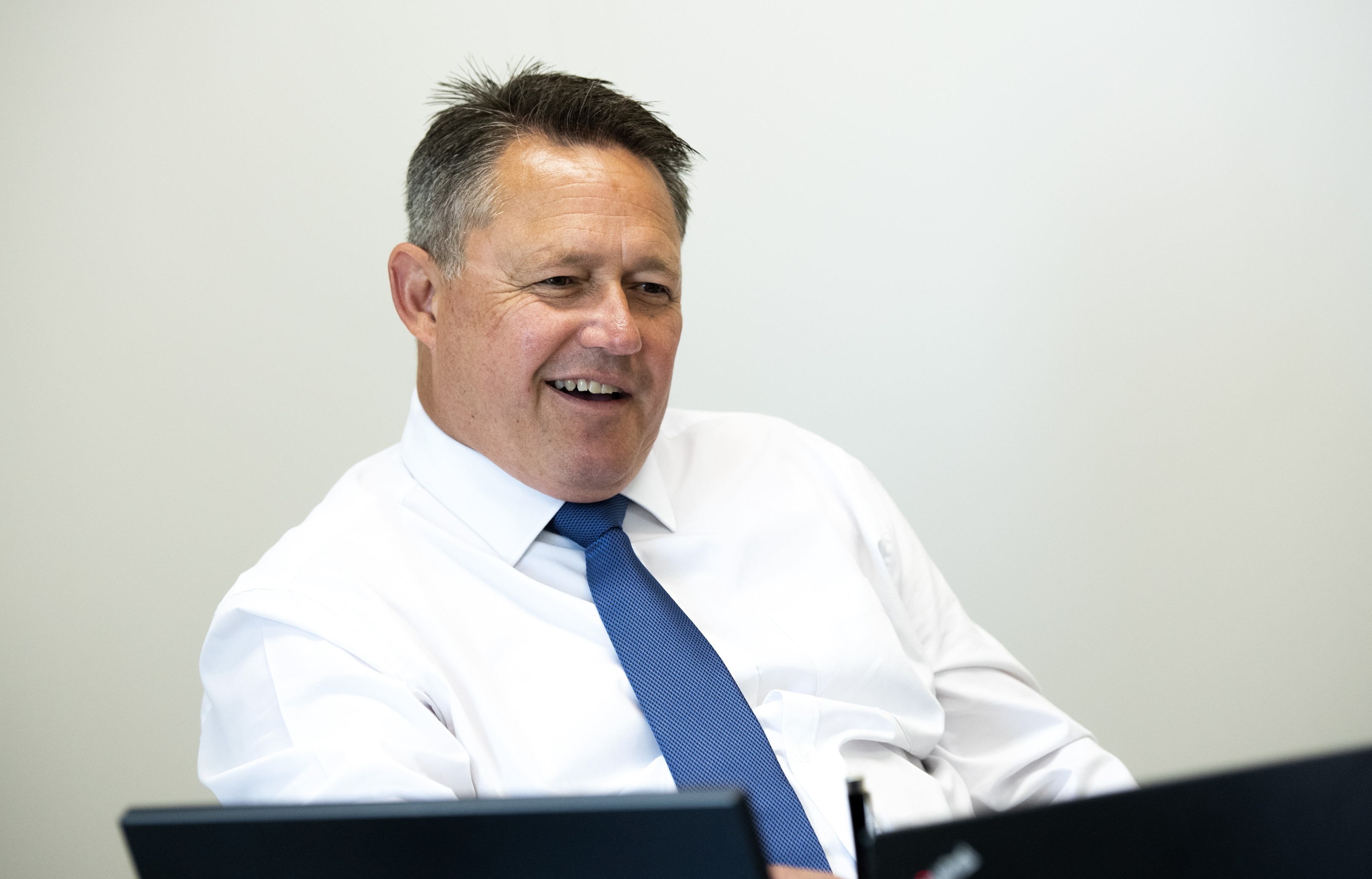 James Hunter, head of remarketing for Dawsongdirect, sharing thoughts on the used truck and trailer market
