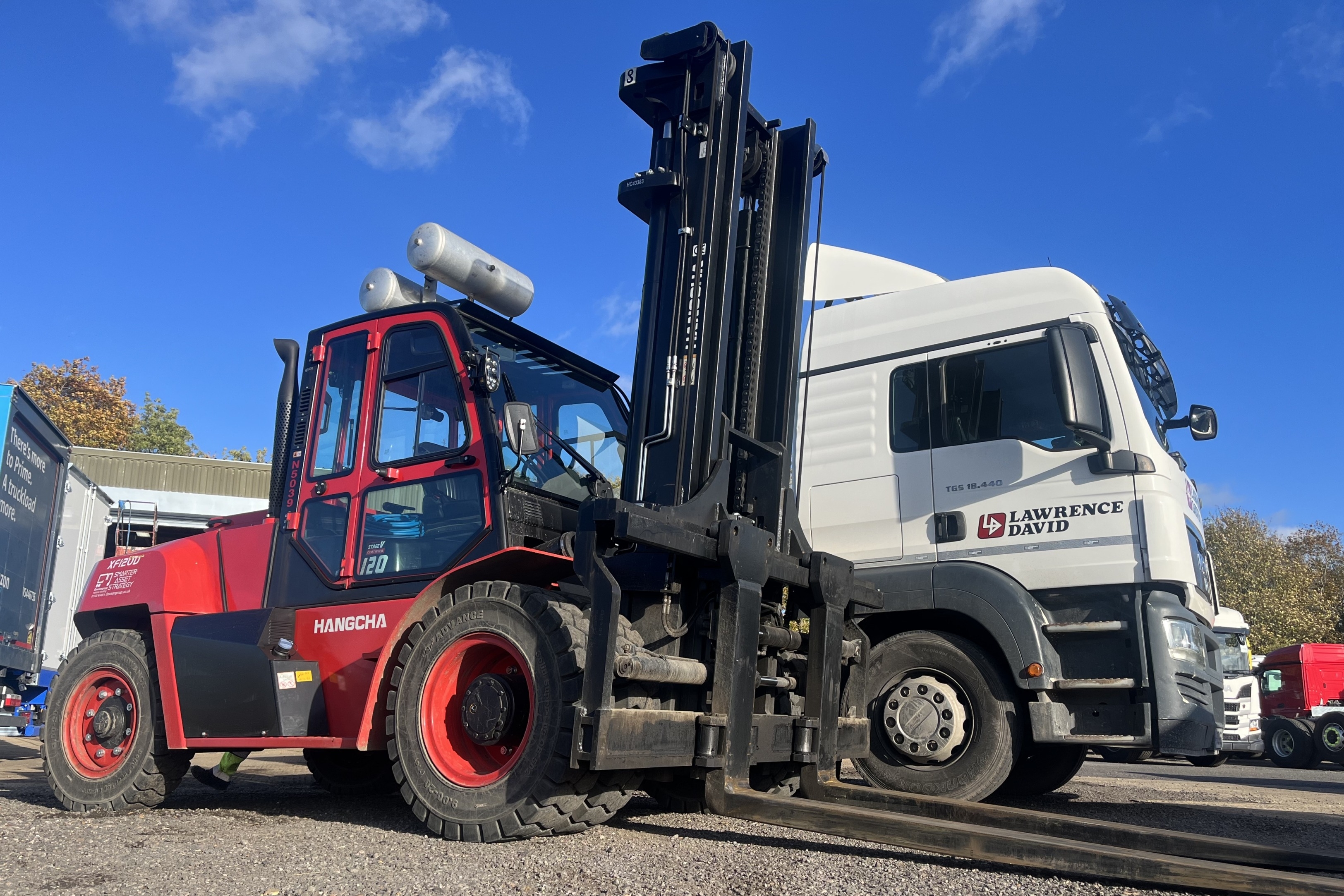Dawsongroup material handling providing a reciprocal relationship with Lawrence David